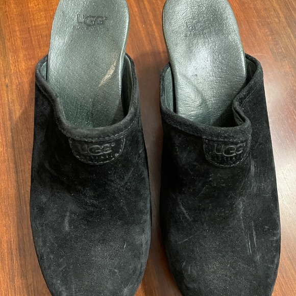 ✨UGG Suede Clogs Mules✨ Great Condition WOMEN Size 8 - Picture 5 of 7